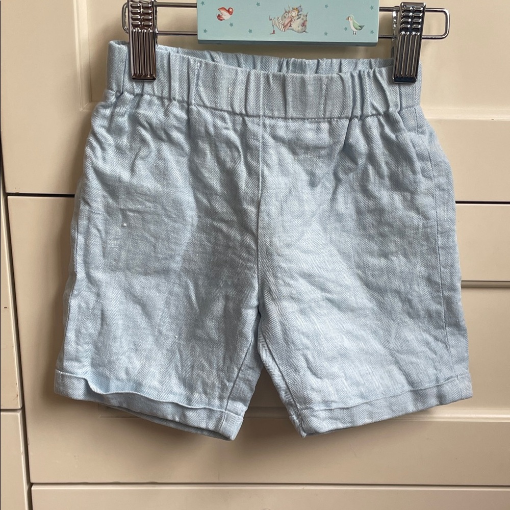La Stupenderia Sky Blue Kids Shorts
